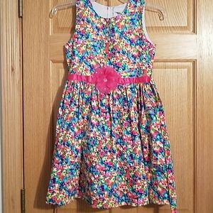 Girl's floral dress